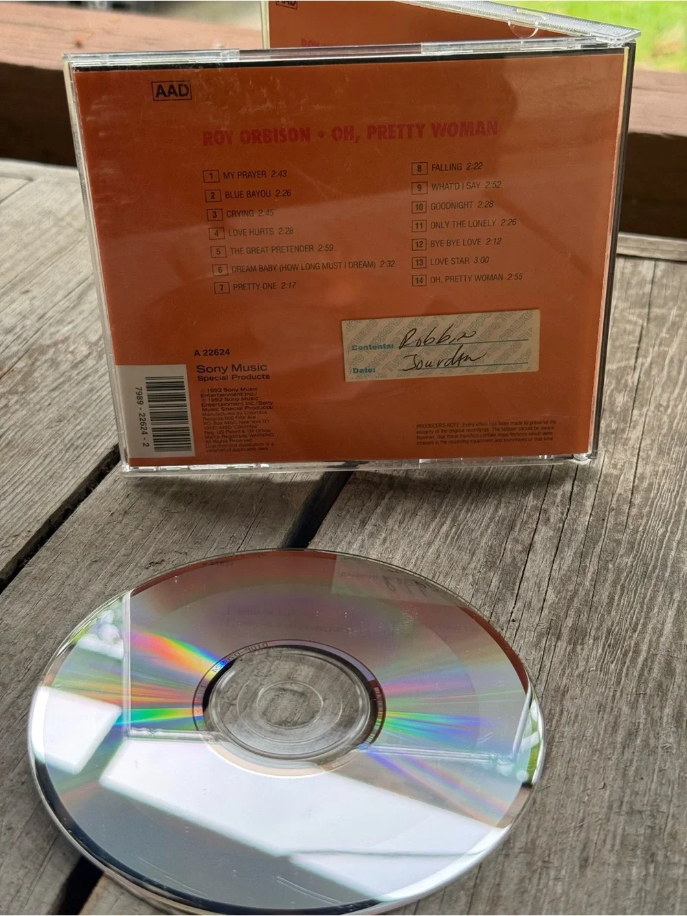 Oh, Pretty Woman by Roy Orbison (CD, 1992 Sony)